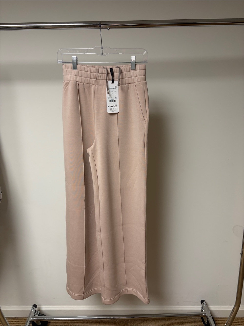Varley the wide leg pant 30” mushroom